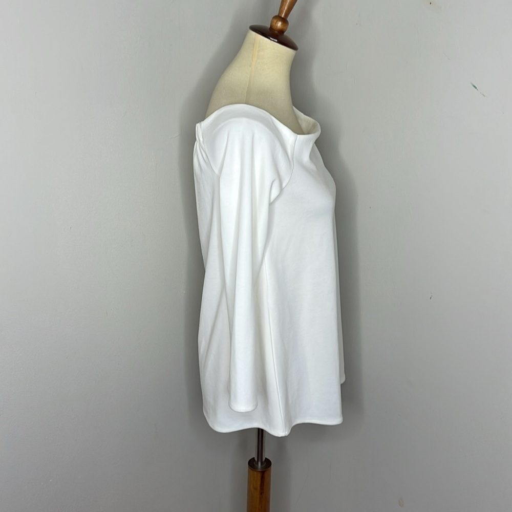Tuckernuck White Miranda Off The Shoulder Blouse, Xs View 5
